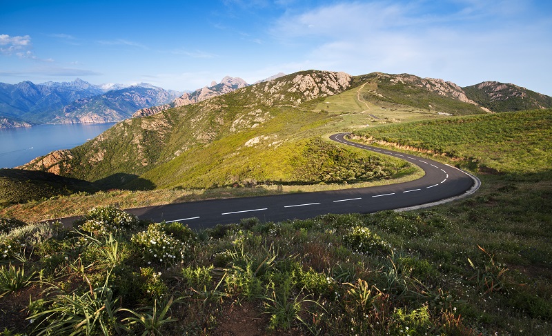 route en montagne