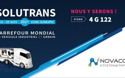 Les équipes Novacom vous donnent rendez-vous à Solutrans pour découvrir la solution TPMS